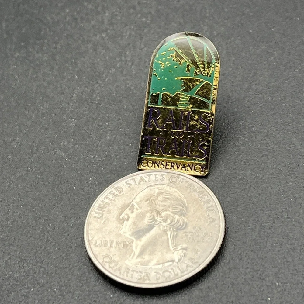 Rails To Trails Conservancy Lapel Hat‎ Pin